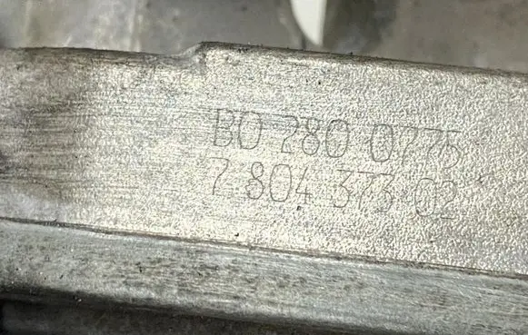 BMW 1 E81 E87 Throttle valve 780437302