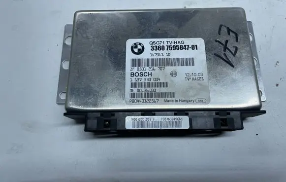 BMW X6 E71 Torque split ecu control unit/module 7595847 1137330004 0501216707