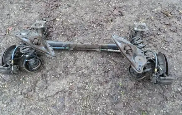 Rear axle beam
