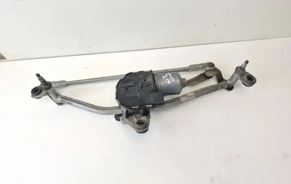 Volkswagen PASSAT B8 Front wiper linkage and motor 3G1955119A 3G1955023C