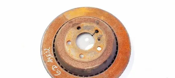 Mercedes-Benz ML W164 Rear brake disc ventiliuojamas