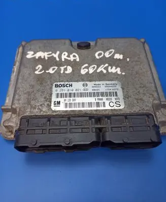 Opel Zafira A Engine control unit/module 0281010021 09133269 28SA4222