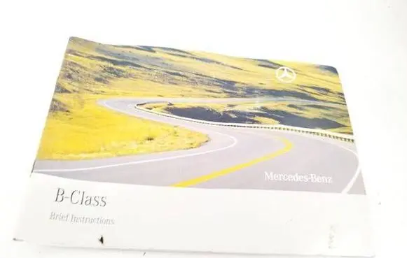 Mercedes-Benz B W245 Owners service history hand book