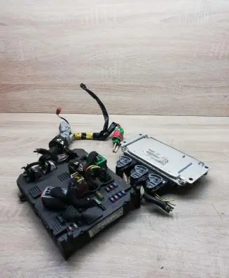 Citroen C3 Engine ECU kit and lock set 9647974080 9649811480