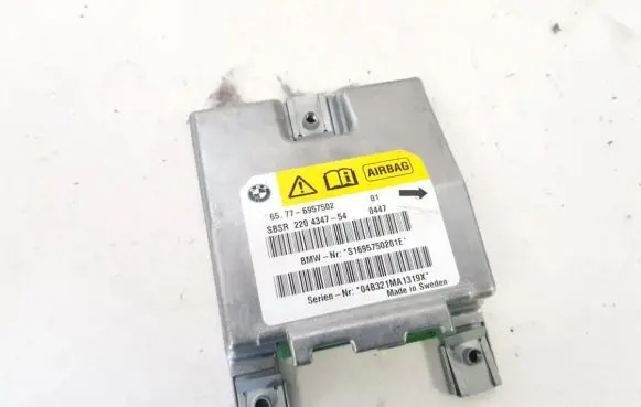 BMW 5 E60 E61 Airbag control unit/module 65776957502 65.77-6957502