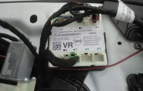 Mercedes-Benz C W205 Door control unit/module A2059006013