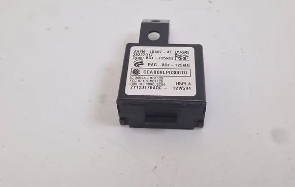 Jaguar XF X250 Other control units/modules AH4N15607AE 28227917 CCAB09LP0300T0