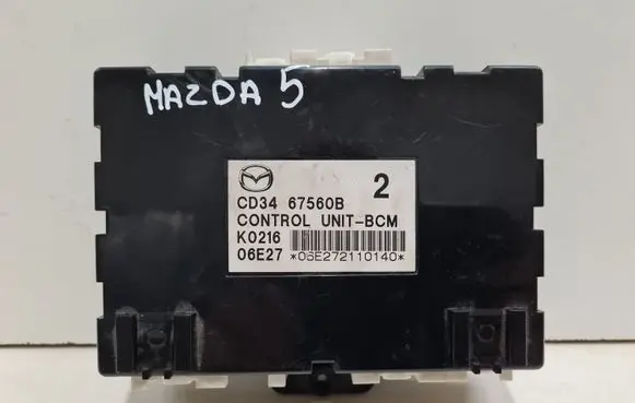 Mazda 5 Door central lock control unit/module CD3467560B K0216 06E27