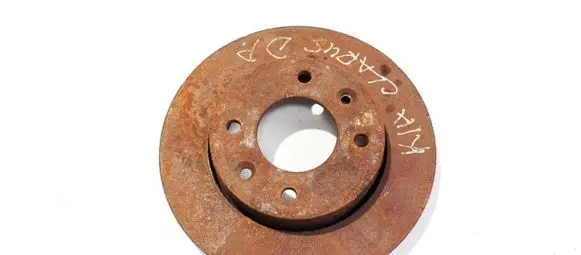 KIA Clarus Front brake disc ventiliuojamas