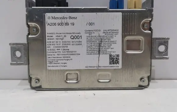Mercedes-Benz A W176 Other control units/modules A2069008919