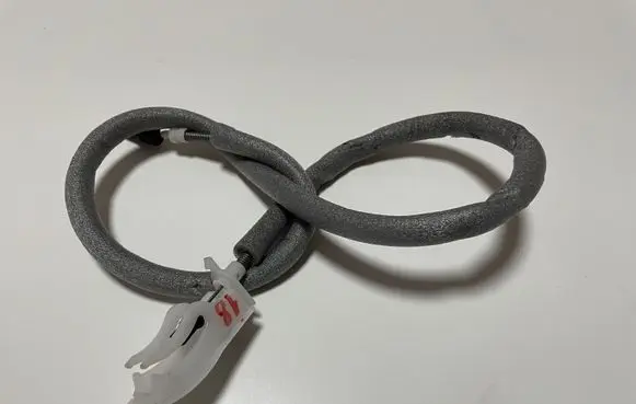 Rear door cable line