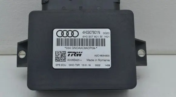 Audi A6 S6 C7 4G Hand brake control module 4H0907801N 4H0907801M A006B425A