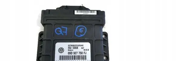 Audi Q7 4L Gearbox control unit/module 09D927750FJ