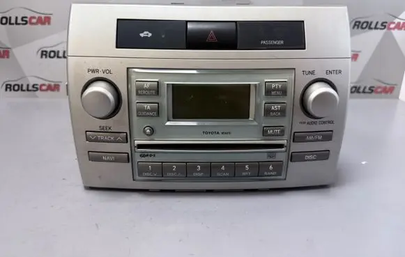 Toyota Corolla Verso E121 Radio/CD/DVD/GPS head unit 861200F010 CQTS7421LC W58810