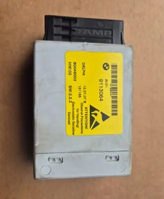 BMW 5 E60 E61 Center console control module 9113064 181188 80049003