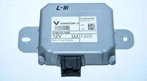 Renault Laguna III Voltage converter/converter module 293A03329R-D
