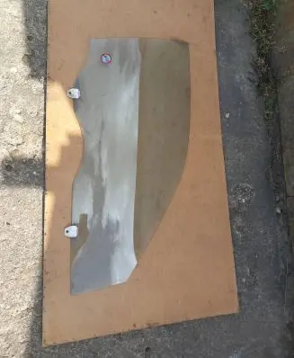 Honda Civic Front door window/glass (coupe) 43r00033
