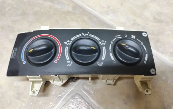 Renault Scenic I Climate control unit 658054M 101588