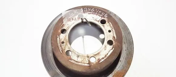 SsangYong Musso Rear brake disc neventiliuojamas