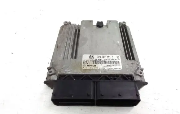 Volkswagen Touareg II Engine control unit/module 7P0907311C 4G0907401 0281018303