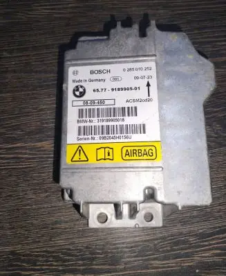 BMW X5 E70 Airbag control unit/module 9189905 319189905018 0285010252