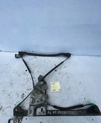 Volkswagen Polo III 6N 6N2 6NF Front door window regulator with motor 6V4837402D