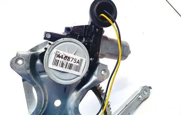 Front door window regulator motor