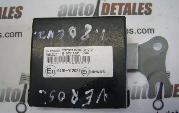 Immobilizer control unit/module