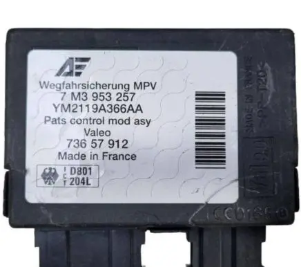 Volkswagen Sharan Immobilizer control unit/module 73657912 7M3953257 YM2119A366AA
