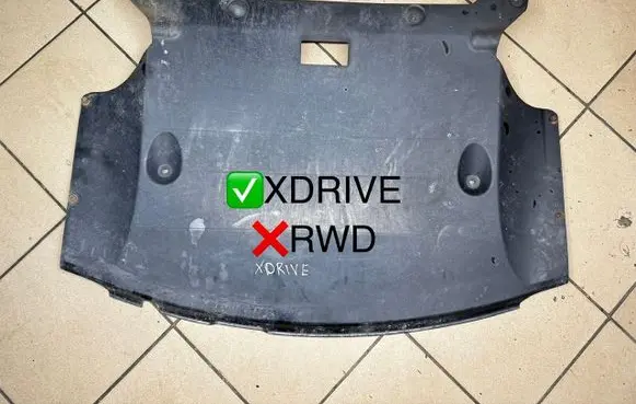 BMW 5 E60 E61 Engine cover (trim) 7184519 51757184519 74850610