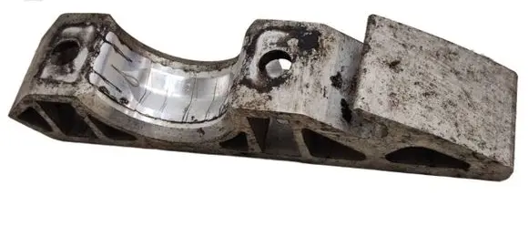 Audi Q7 4L Sway bar bush bracket, front 7L0411063B AW6082 00102337701