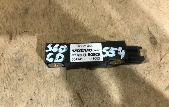 Airbag deployment crash/impact sensor