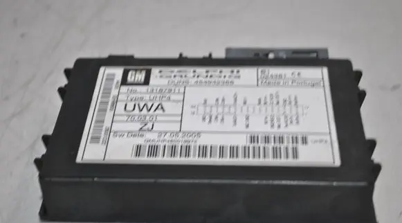 Opel Vectra C Bluetooth control unit module 13187911 454942368