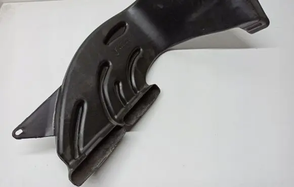 Porsche Taycan 9J1 Intercooler air guide/duct channel 