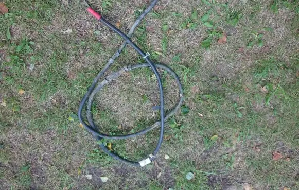 Jaguar XF X250 Positive cable (battery) 8X2T14310BC