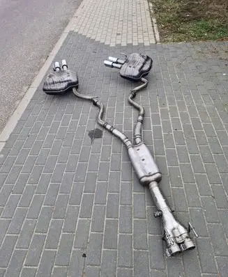 Ford Explorer VI Double Muffler 