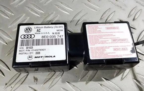 Audi A8 S8 D3 4E Other control units/modules 8E0035747 0140276X01 001023
