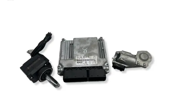 Mercedes-Benz C W203 Engine ECU kit and lock set 2095451908 A6461506091