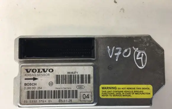Volvo V70 Airbag control unit/module 0285001254 8645271