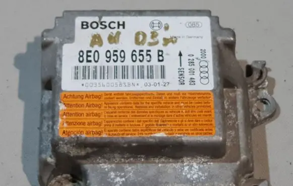 Audi A4 S4 B6 8E 8H Airbag control unit/module 8E0959655B