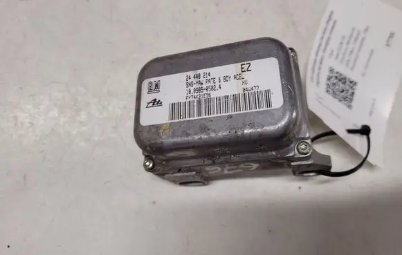 Opel Astra H ESP acceleration yaw rate sensor 24448214 10098505024 04W477