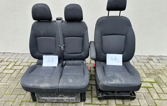 Renault Trafic III (X82) Seat and door cards trim set 876207632R