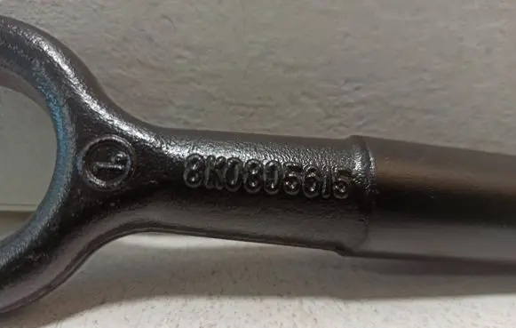 Audi TT TTS RS Mk3 8S Towing hook eye 8K0805615
