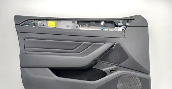 Front door card panel trim
