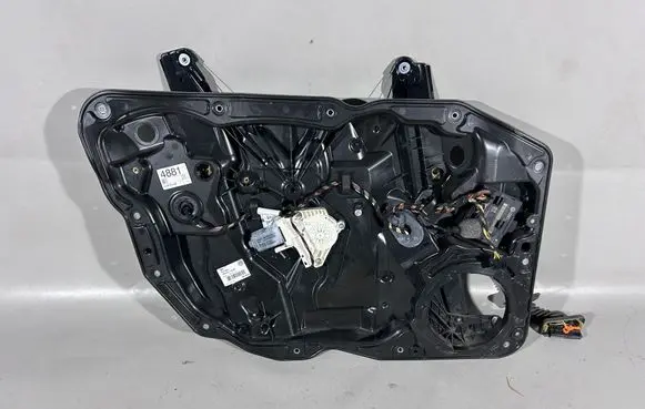 Front door window regulator with motor