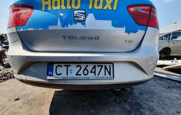 Seat Toledo IV (NH) Rear bumper LA7W HATCHBACK