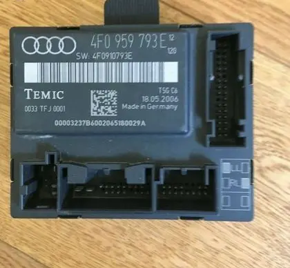 Audi A6 S6 C6 4F Door control unit/module 4F0959793E 4F0910793E 0033TFJ0001