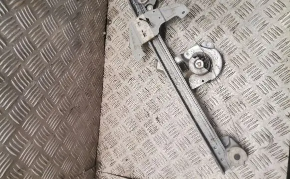 Front door window regulator with motor