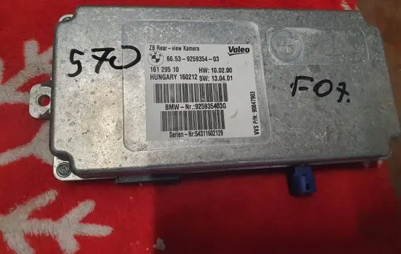 BMW 5 GT F07 Camera control unit module 16129510 9259354