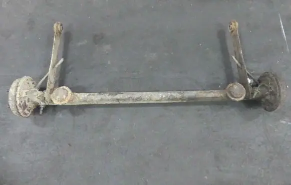 Rear axle beam